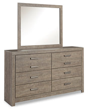 Load image into Gallery viewer, Culverbach King Panel Bed with Mirrored Dresser, Chest and 2 Nightstands

