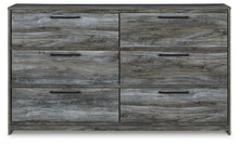 Load image into Gallery viewer, Baystorm Queen Panel Headboard with Mirrored Dresser and Chest
