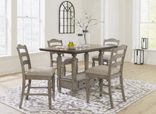 Load image into Gallery viewer, Lodenbay Counter Height Dining Table and 4 Barstools
