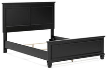 Load image into Gallery viewer, Lanolee Queen Panel Bed with Mirrored Dresser and Chest
