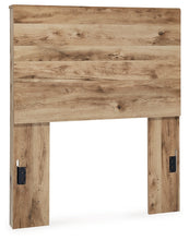 Load image into Gallery viewer, Hyanna Twin Panel Headboard with Mirrored Dresser and Nightstand

