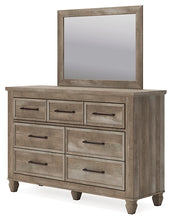 Load image into Gallery viewer, Yarbeck Queen Panel Bed with Storage with Mirrored Dresser
