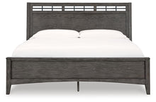 Load image into Gallery viewer, Montillan California King Panel Bed with Mirrored Dresser and Chest
