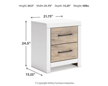 Load image into Gallery viewer, Charbitt Full Panel Bed with Mirrored Dresser and Nightstand
